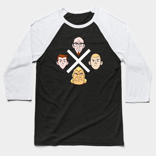 The Venture Bros. - Venture Industries - Dark Baseball T-Shirt by Reds94